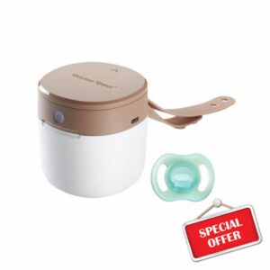 Tommee Tippee NightGlow Pod with 0-6m Ultra-Light NightGlow Soother