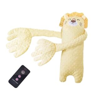 Sleep Soother - Soother | Sleep Butt Patter for | Electric Animal Shape Toy with Remote | Nursery Decor Startle Prevention for Boys Girls Vibrating Mattress Pad N