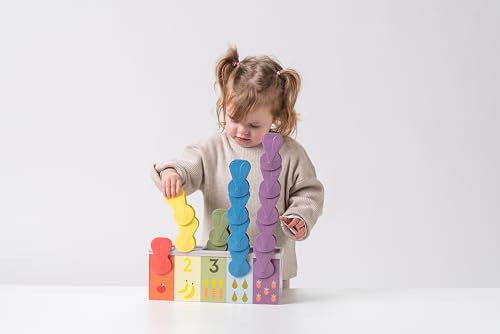 Sorting & Counting Educational Toy. Children Learning to Count Numbers Game. Maths Play. Suitable for Boys & Girls 18 months +