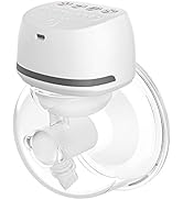 Wearable Breast Pump, Bellababy Portable Wireless Wearable Breast Pump with Touchscreen LCD Displ...
