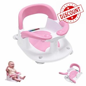 babove Baby Bath seat for Babies 6 Months & up with Thermometer Sticker