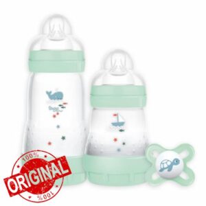 MAM Easy Start Colours of Nature Starter Self Sterilising Anti Colic Starter Set