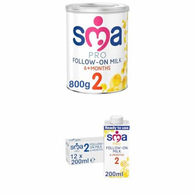 Bundle of SMA PRO Follow-on Baby Milk Powder Formula | 6-12 Months