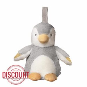 Nuby Penguin Baby Cry Sensor Sleep Aid with Different Sound Options to Soothe Baby to Sleep | Calming Lullabies | White Noise | Suitable from Birth