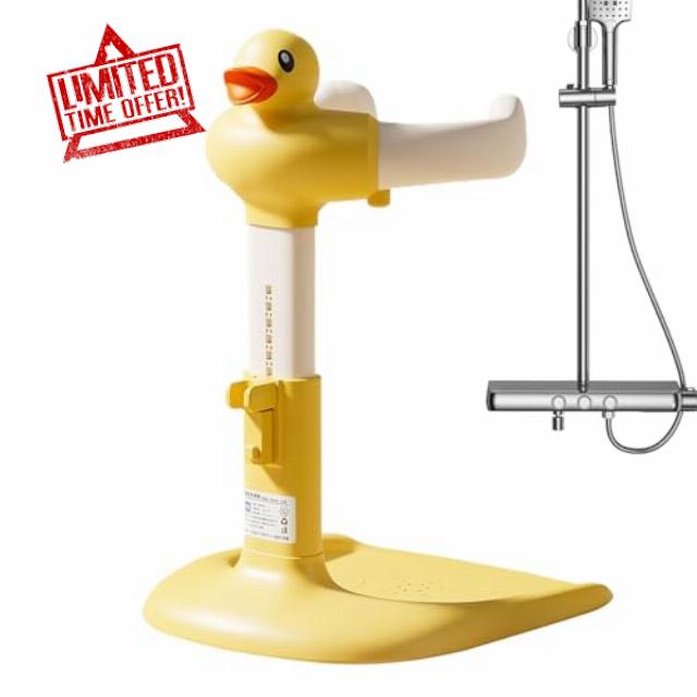 Shower Stand for Baby | Baby Standing Support for Shower - Adjustable Height