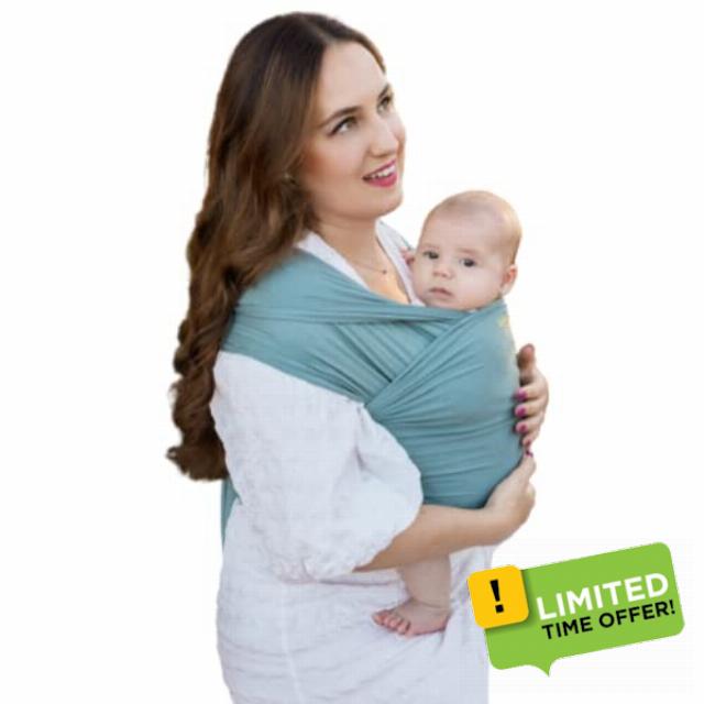 Amarsupiel Newborn Baby Carrier Scarf | Elastic Baby Sling Made of Soft Bamboo Fabric OEKOTEX | Lightweight