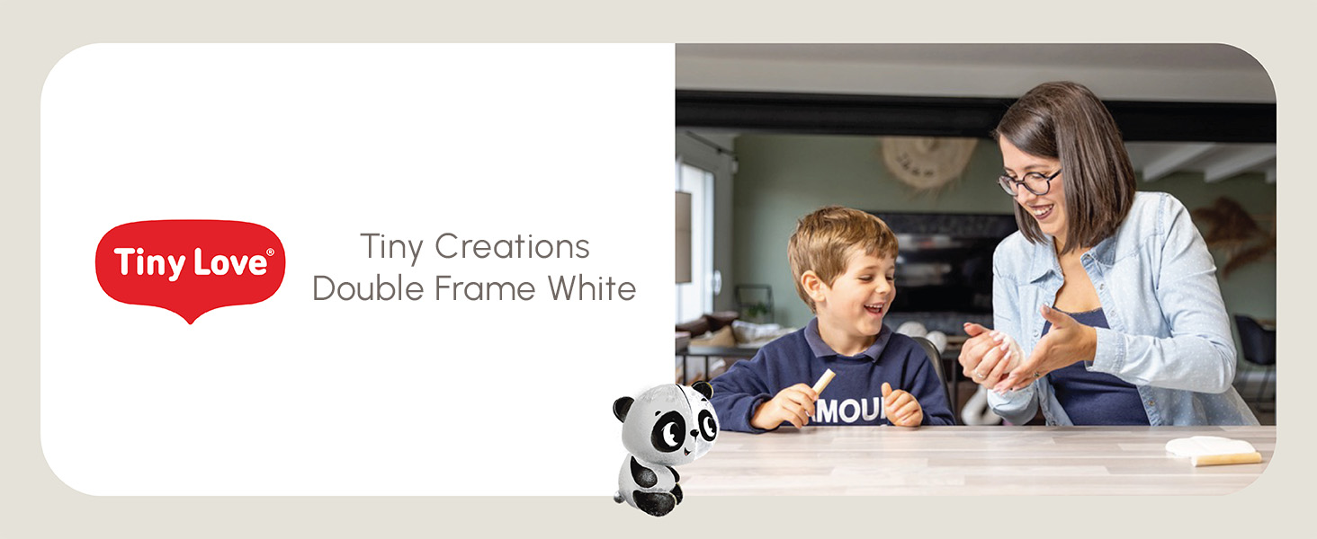 Tiny Love - Tiny Creations - Double Frame White