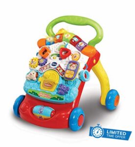 VTech First Steps Baby Walker | Push Along Walker Baby Toy with Shapes