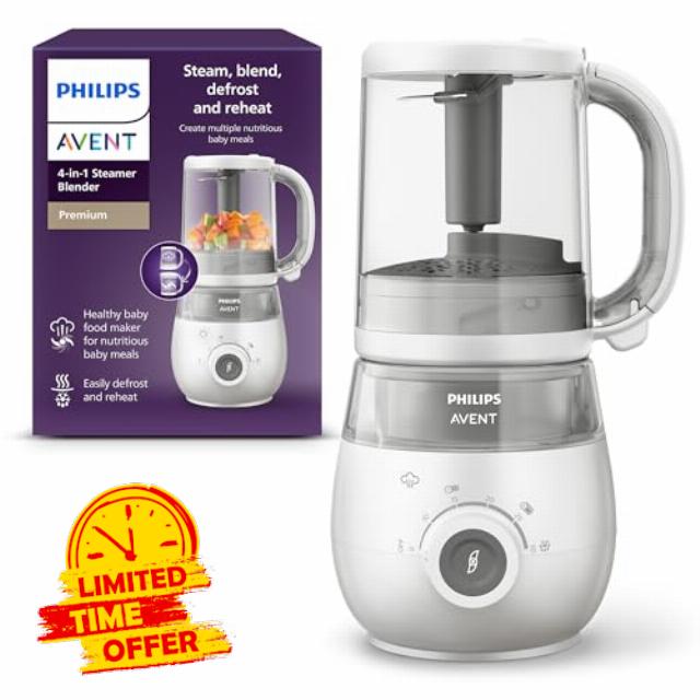 Philips Avent Premium 4-in-1 Steamer Blender