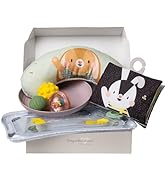 Taf Toys Tummy-time Baby Mirror Book. High Contrast Black & White Soft Double-sided Activity Baby...