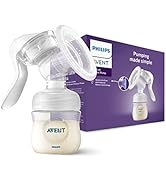 Philips Avent Double Electric Breast Pump - Portable Breast Pump with 5 Milks Bags for Breast Mil...