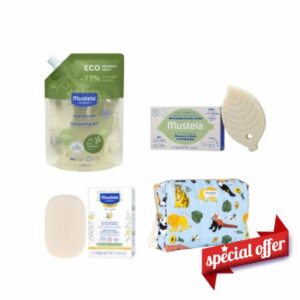 Mustela Cleansing kit - 4 Products - Mustela Cleansing Gel