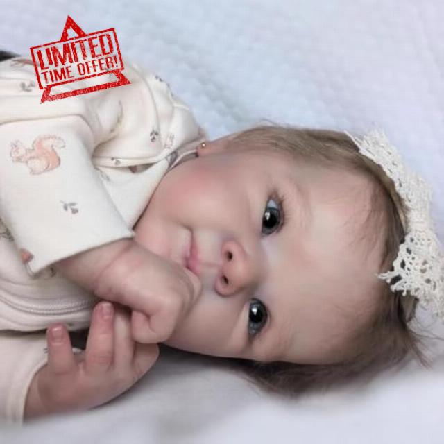 Zero pam Reborn Baby Dolls Silicone Full Body Girl