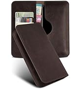 MoEx Flip Case for Apple iPhone 15, Foldable with 360 Degree Protection, PU Leather & Silicone, M...