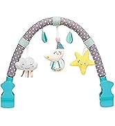 Taf Toys Musical Bunny Pram Arch. Activity Travel Arch with 3 Sensory Hanging Toys. Toy Bar Fits ...