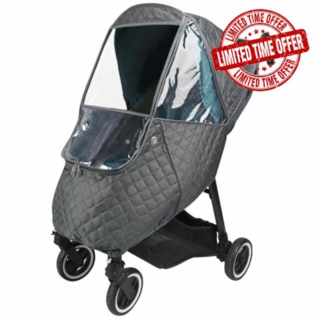 Bebamour Stroller Rain Cover Universal Stroller Accessory