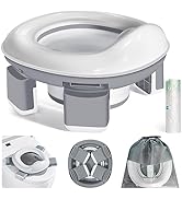 Potty Training Toilet Seat Toddler Toilets Seats Kids Steps Trainer with Stairs Splash Guard Baby...