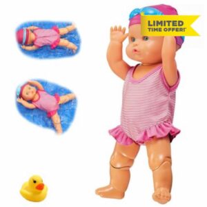 Homtrator Waterproof Swimming Baby Doll