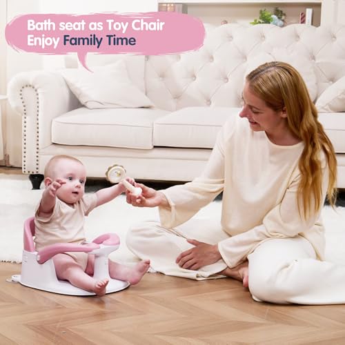 Baby sit up Bath Chair (Sakura Pink)