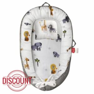 Baby Nest Pod for Newborn | Baby Lounger 0–12 Months for Boys & Girls | Newborn Essentials & Baby Shower Gif