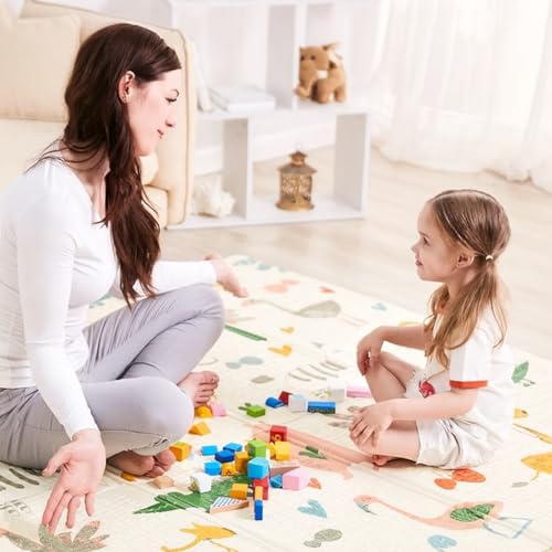 Non-Slip Portable Nursery Playmat with Travel Bag