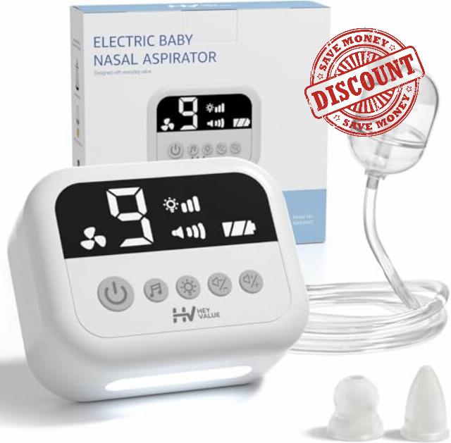 HEYVALUE Nasal Aspirator for Baby