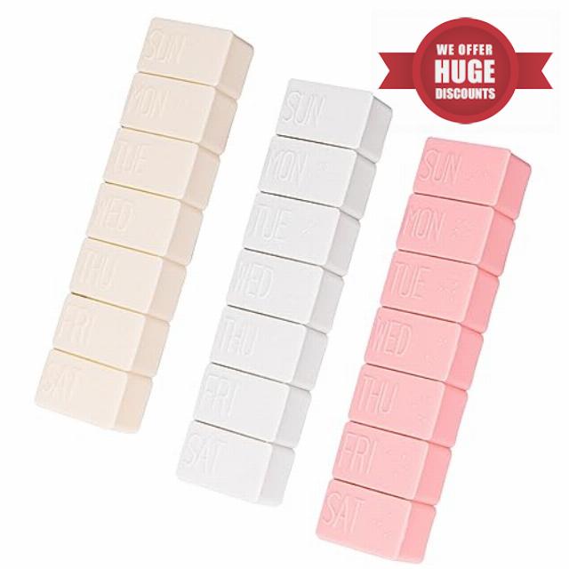 3Pack Weekly Pill Organizer