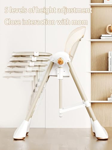 Multifunctional Foldable High Chair (8121 Khaki)