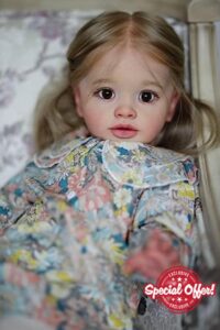 Anano Realistic Reborn Baby Dolls Pippa 26 Inch Big Size Reborn Girl That Look Real Babies Soft Cloth Body Baby Doll Best Playmates For Kids Age 3+