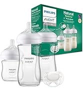 Philips Avent Natural Response Baby Bottle - 260ml Baby Milk Bottle with AirFree Vent, BPA Free f...