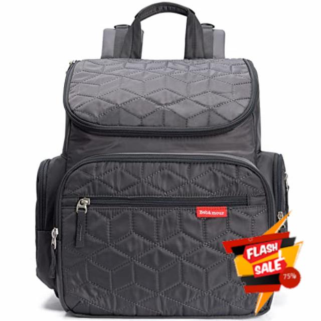 Bebamour Changing Bag with Baby Changing Mat