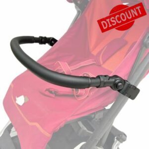 Feliliber Baby Stroller Accessories Bumper Bar for gb Pockit+ / Cybex Libelle Strollers - Adjustable PU Leather Armrest (Big Size)