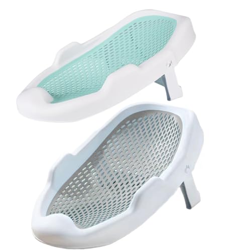 Slip-Resistant Collapsible Portable Baby Bathtub for Newborns
