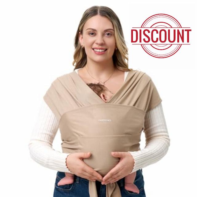 Momcozy Baby Wrap Carrier - Easy to Wear Infant Carrier Slings