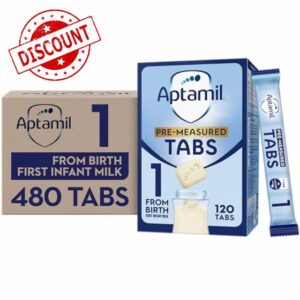 Aptamil 1 First Baby Milk Formula Pre-Measured Tabs