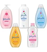 Johnson's 3-Pack Newborn Essentials Baby Wash 500ml. Hypoallergenic and pH-Balanced Baby Bath Was...