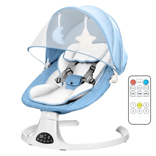 Baby Bouncer from Birth with 5 Swing Speed
