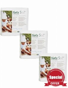 140584 Nature Babycare Large Nappies (3 pack)