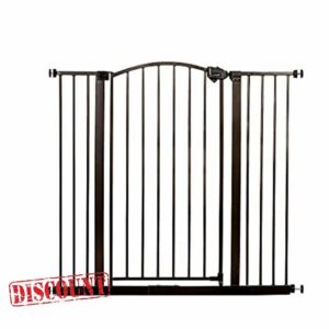 Regalo Easy Step Extra Tall Arched Décor Walk Thru Baby Gate