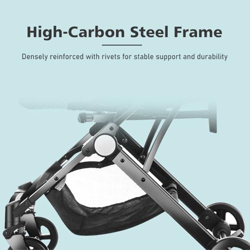 7.2kg Travel Pram with 5-Point Harness