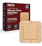 Elastic Compression Bandage Wrap - Premium Quality (Set of 4) with Hooks, Athletic Sport Support ...