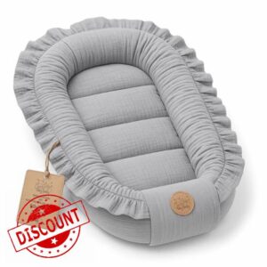 Muslin Baby Nest 90x50 cm - Baby Nest for Newborns