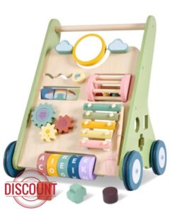 Wooden Baby Walker Wheels