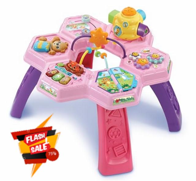 VTech Baby Busy Bee Activity Table Pink