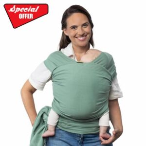 Boba Baby Wrap Carrier – Original Baby Sling Carrier for Newborns (7–35 lbs)