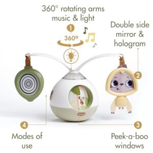 360° Rotating Baby Mobile with Music & Lights