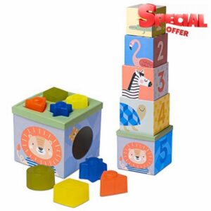 Taf Toys Savannah Sort & Stack For Infants & Toddlers