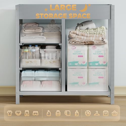 Infant Care Station for Bedroom Nursery
