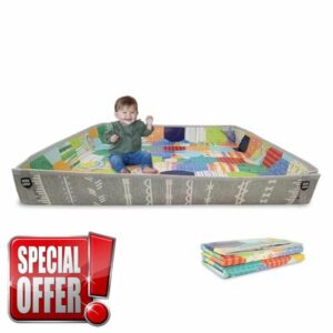 Infantino Foldable Soft Foam Play Mat