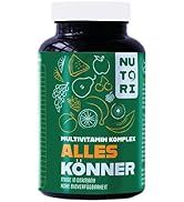 NUTORI - Vitamin B Complex - 120 Capsules - High Dose - 50 µg Vitamin B12 per Daily Dose - With Fo...